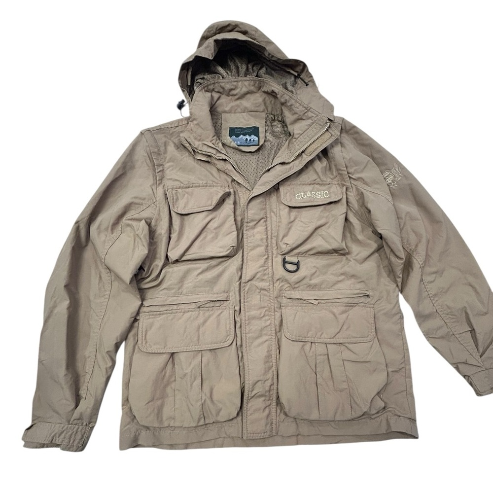 Men’s Foreign Industrial‎ Military Pocketed Hooded Performance Jacket Gorpcore